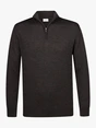 Profuomo PULLOVER HALF ZIP DARK BROWN