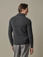 Profuomo PULLOVER HALF ZIP GREY