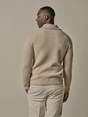 Profuomo PULLOVER HALF ZIP L SAND