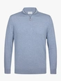 Profuomo PULLOVER HALF ZIP LS BLUE