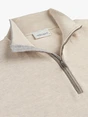 Profuomo PULLOVER HALF ZIP LS D BEIGE