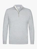 Profuomo PULLOVER HALF ZIP LS L GREY