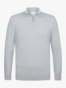 Profuomo PULLOVER HALF ZIP LS M GREEN