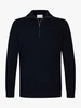 Profuomo PULLOVER HALF ZIP NAVY