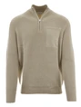 Profuomo PULLOVER HALF ZIP OFF WHITE