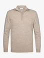 Profuomo PULLOVER HALF ZIP SAND