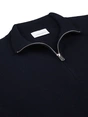 Profuomo PULLOVER HALF ZIP SS NAVY