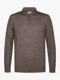 Profuomo PULLOVER HALF ZIP TAUPE
