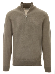 Profuomo PULLOVER HALFZIP BEIGE