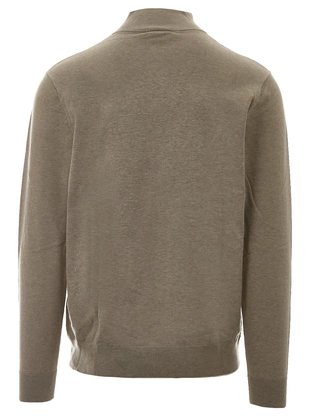 Profuomo PULLOVER HALFZIP BEIGE