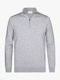 Profuomo PULLOVER HALFZIP LIGHT GREY