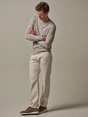 Profuomo PULLOVER MOCK NECK BEIGE