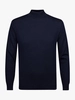 Profuomo PULLOVER MOCK NECK NAVY