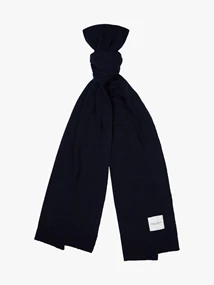 Profuomo SCARF WOOL CASHMERE NAVY
