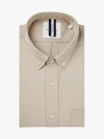 Profuomo SHIRT B.DWN RLXFIT BEIGE