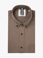 Profuomo SHIRT B.DWN RLXFIT BRWN