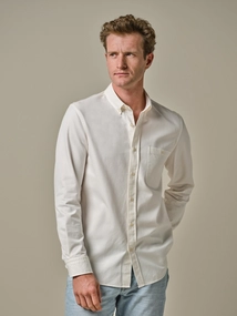 Profuomo SHIRT B.DWN RLXFIT OFF WHITE