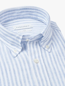 Profuomo SHIRT BTTN DWN SF BLUE