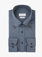 Profuomo SHIRT BTTN DWN SF DENIM BLUE