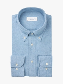 Profuomo SHIRT BTTN DWN SF M.BLUE