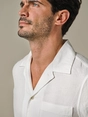 Profuomo SHIRT CAMP SS WHITE