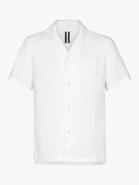 Profuomo SHIRT CAMP SS WHITE