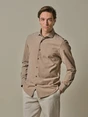 Profuomo SHIRT CUTAWAY RLX BEIGE
