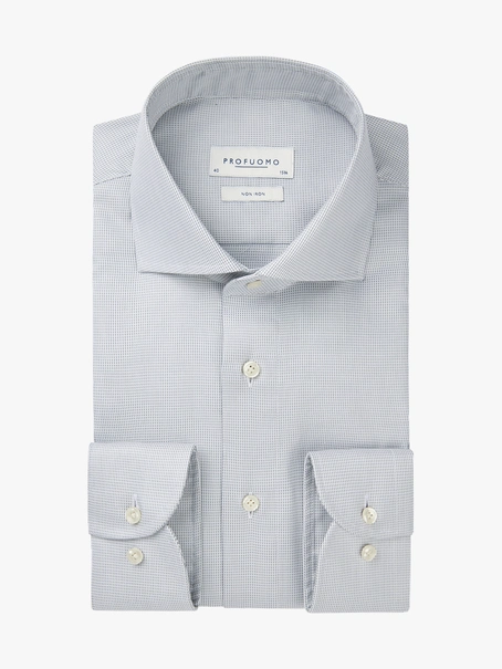 Profuomo SHIRT CUTAWAY SF GREEN
