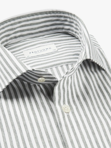 Profuomo SHIRT CUTAWAY SF GREEN