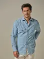 Profuomo SHIRT CUTAWAY SF L.BLUE