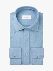 Profuomo SHIRT CUTAWAY SF L.BLUE