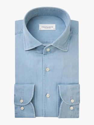Profuomo SHIRT ONE PIECE SF BLUE