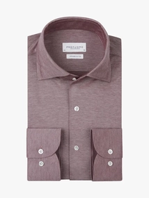 Profuomo SHIRT ONE PIECE SF BORDEAUX
