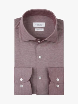 Profuomo SHIRT ONE PIECE SF BORDEAUX
