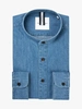 Profuomo SHIRT STANDING RLXFIT INDIGO