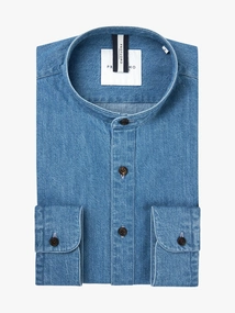 Profuomo SHIRT STANDING RLXFIT INDIGO