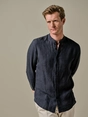 Profuomo SHIRT STANDING SF NAVY