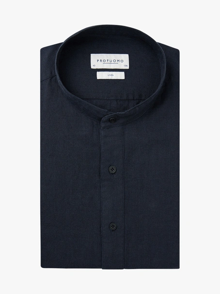 Profuomo SHIRT STANDING SF NAVY