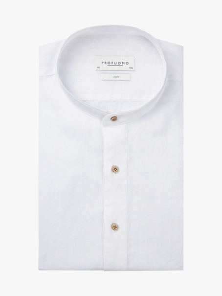 Profuomo SHIRT STANDING SF WHITE