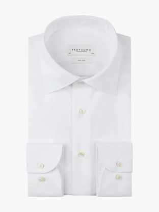 Profuomo SHIRT WIDESPREAD SF WHITE