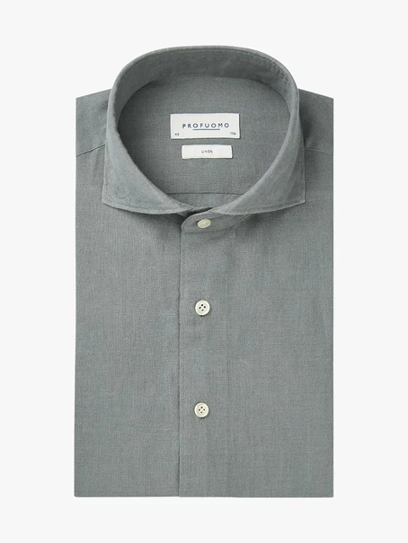 Profuomo SHIRT X-CUTAWAY SC SF GREEN