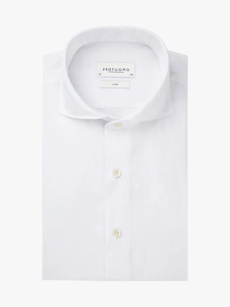Profuomo SHIRT X-CUTAWAY SC SF WHITE