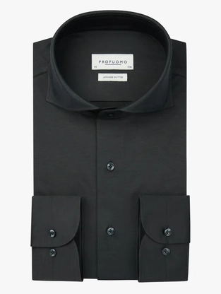 Profuomo SHIRT X-CUTAWAY SF ANTHRA