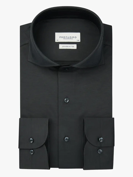 Profuomo SHIRT X-CUTAWAY SF ANTHRA