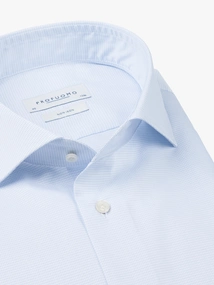 Profuomo SHIRT X-CUTAWAY SF BLUE