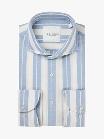 Profuomo SHIRT X-CUTAWAY SF BLUE