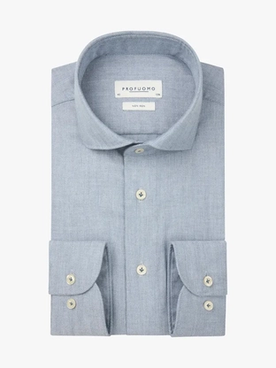 Profuomo SHIRT X-CUTAWAY SF BLUE