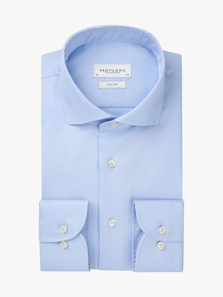 Profuomo SHIRT X-CUTAWAY SF BLUE