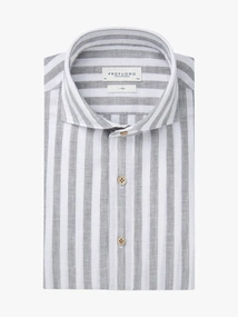 Profuomo SHIRT X-CUTAWAY SF D.GREEN