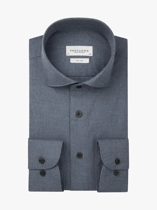 Profuomo SHIRT X-CUTAWAY SF DENIM